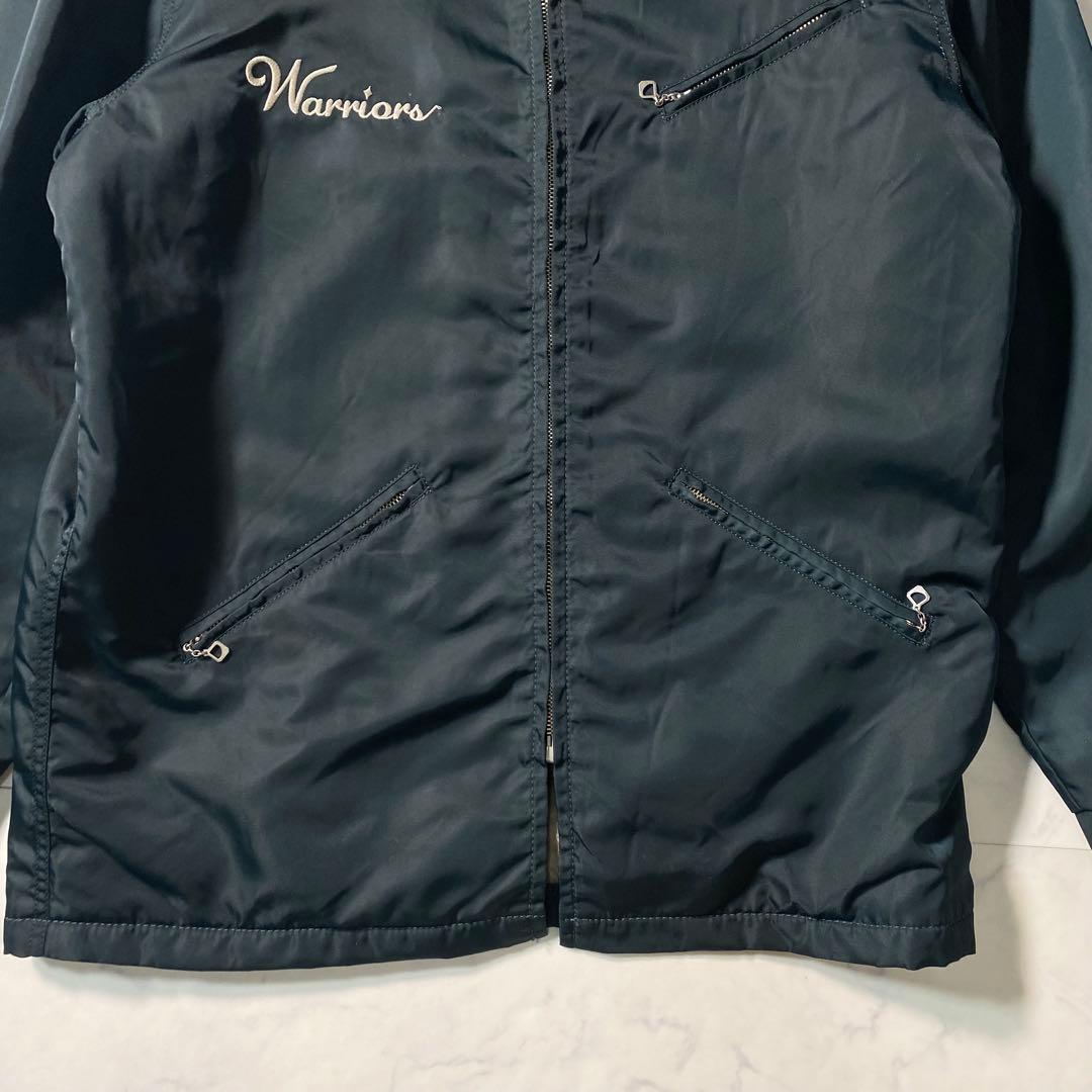 美品】フラットヘッド ナイロンジャケット 刺繍 ボア 大きいサイズ