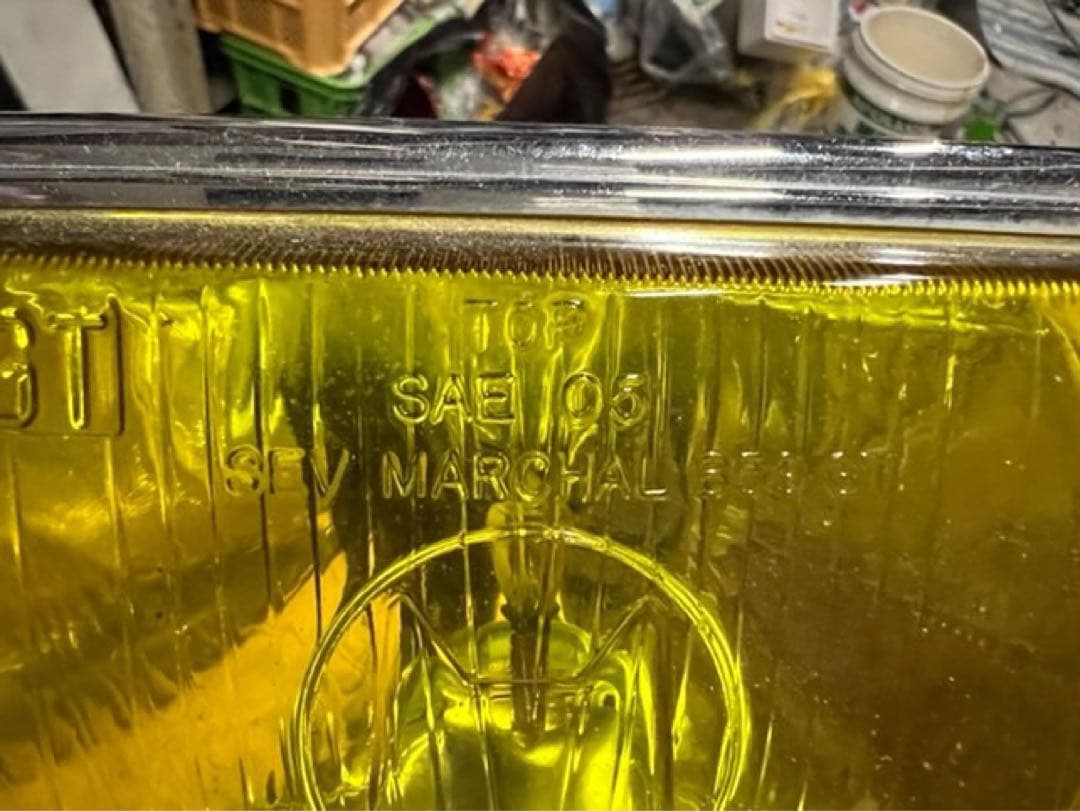 マーシャル 角目 859 フォグランプ 当時物 - メルカリ