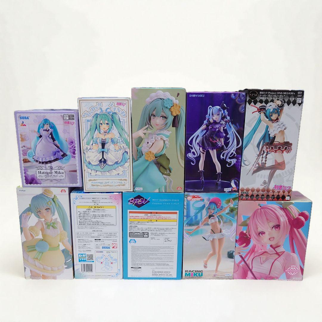 未開封】 初音ミク フィギュア 10点セット まとめ売り