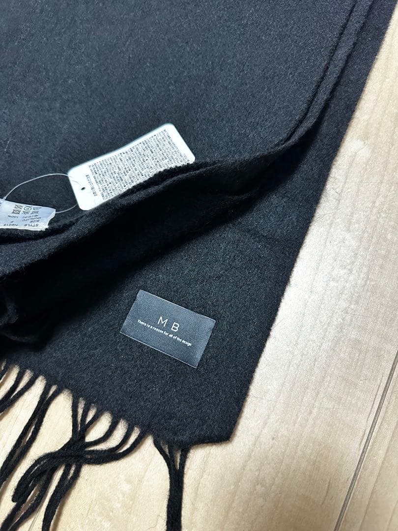 MB ULTIMATE FABRIC ヤク100%スト ール（ブラック） MB ULTIMATE FABRIC ヤク100%ストール | MB -there is a