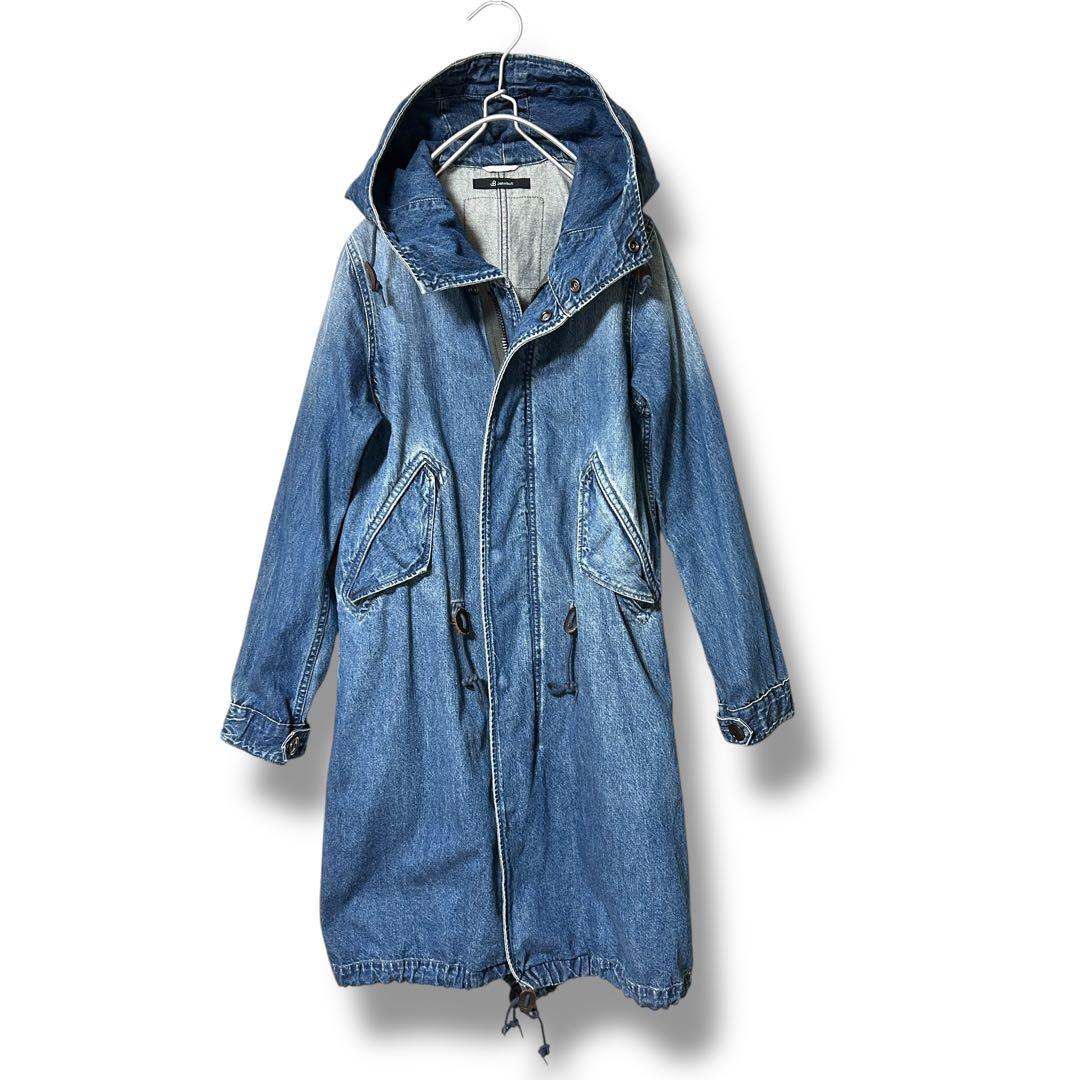 美品✨佐藤健着用】Johnbull ジョンブル デニム モッズコート M - メルカリ