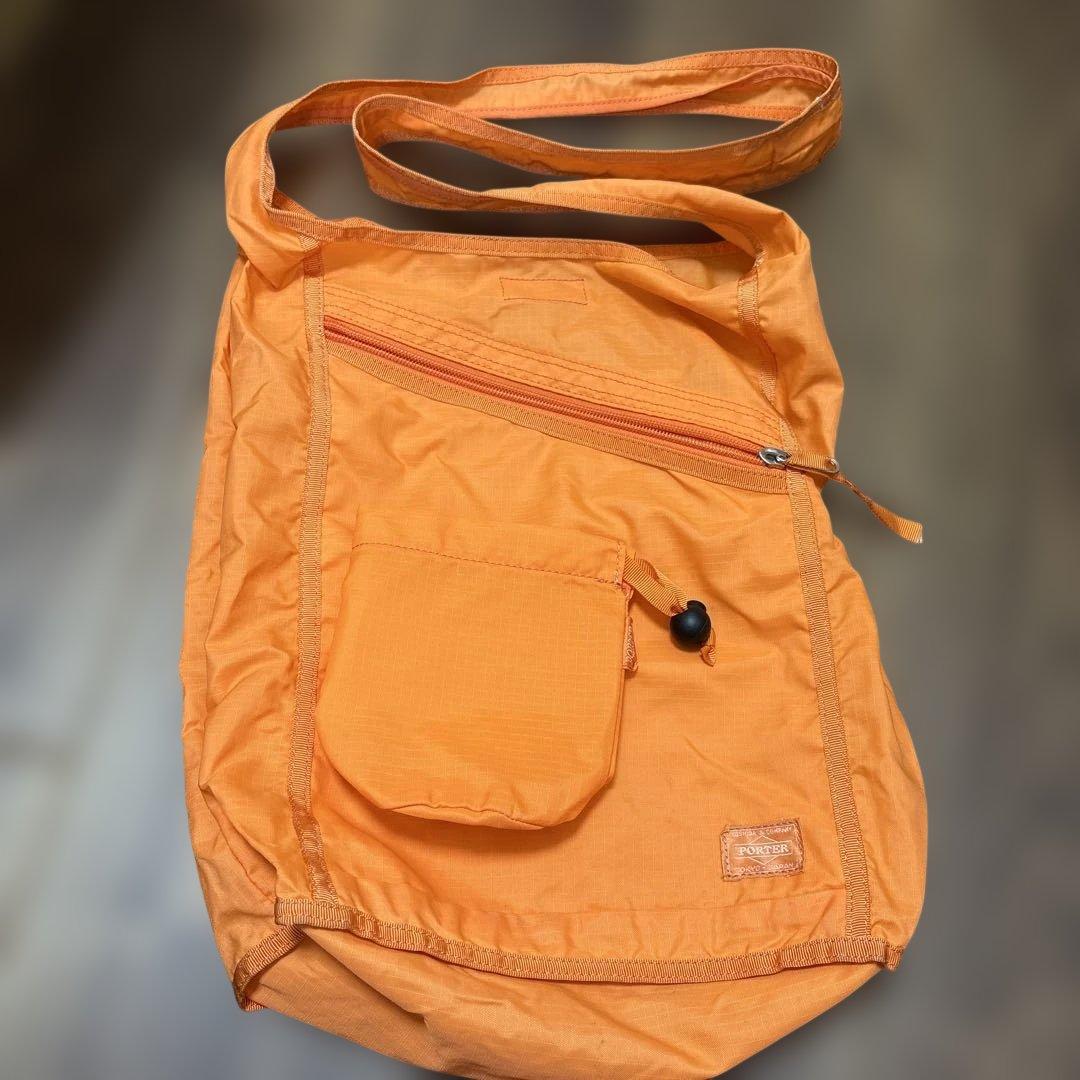 PORTER オレンジ エコバッグ - メルカリ
