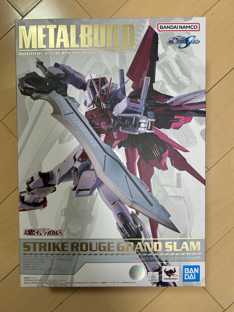 L BUILD ストライクルージュ グランドスラム装備型 METAL BUILD ストライクルージュ グランドスラム装備型 | 魂ウェブ