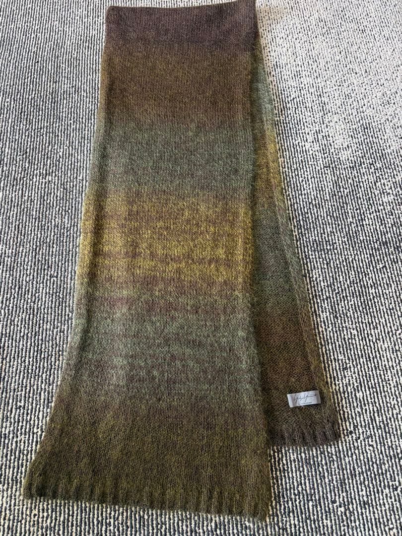 Yohji Yamamoto POUR HOMMEのニットマフラー ヨウジヤマモト プールオムYohji Yamamoto POUR HOMME ウール