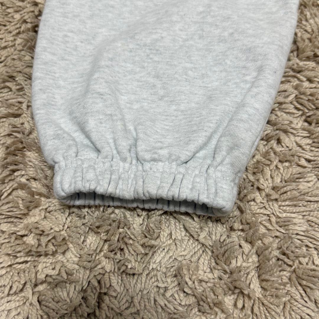 《美品》MOBB セットアップ スウェット パーカー ライトグレー ロゴ 裏起毛