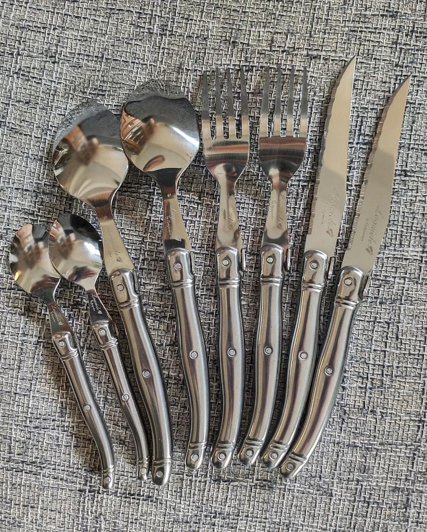 ★LAGUIOLE ラギオール ナイフ&フォーク&スプーンセットティエール購入★ 楽天市場】ラギオール カトラリーセット テーブルナイフ テーブル