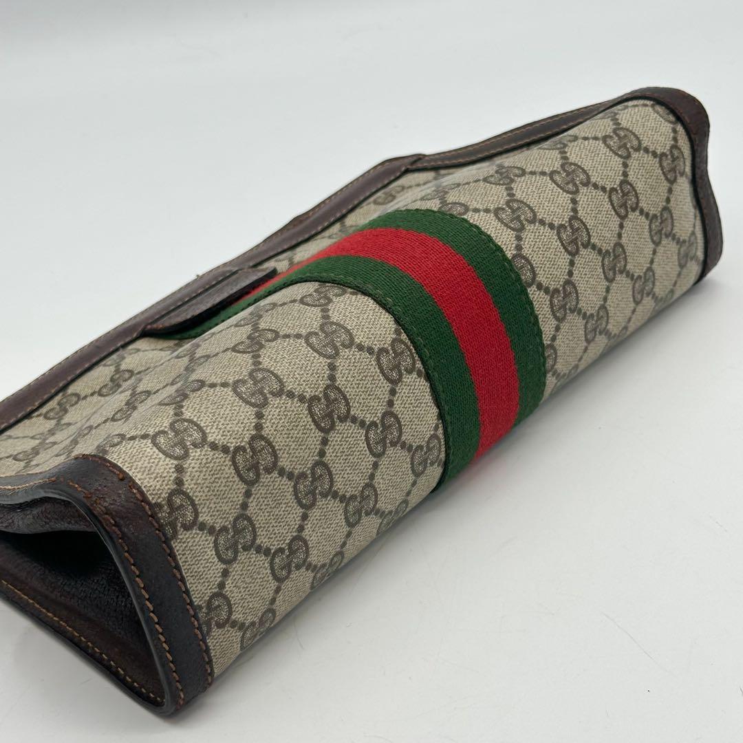 オールドグッチ シェリー セカンドバッグ クラッチバッグ GGスプリーム