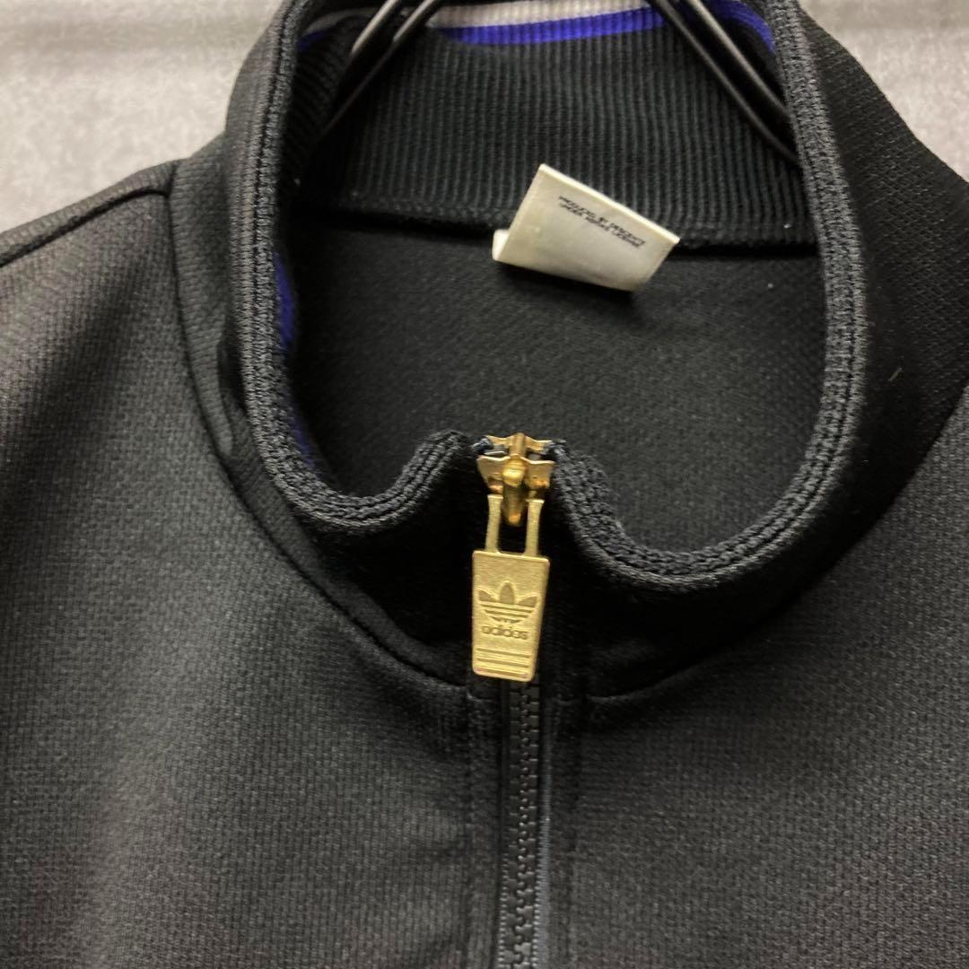 90s《US古着》アディダス デサント トラックジャケット トレフォイルロゴ刺繍