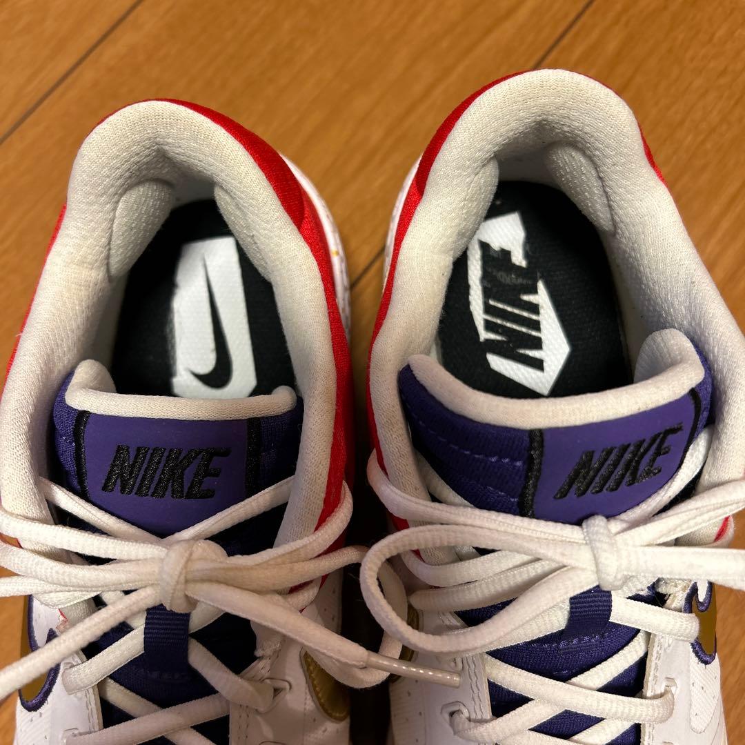 レア！ナイキ 野球 オーダースパイク ホワイト/レッド/ゴールド