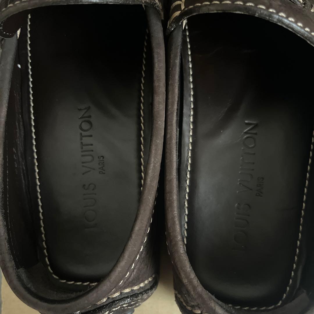 ルイヴィトン LOUIS VUITTON ドライビングシューズ 6 25cm相当 - メルカリ