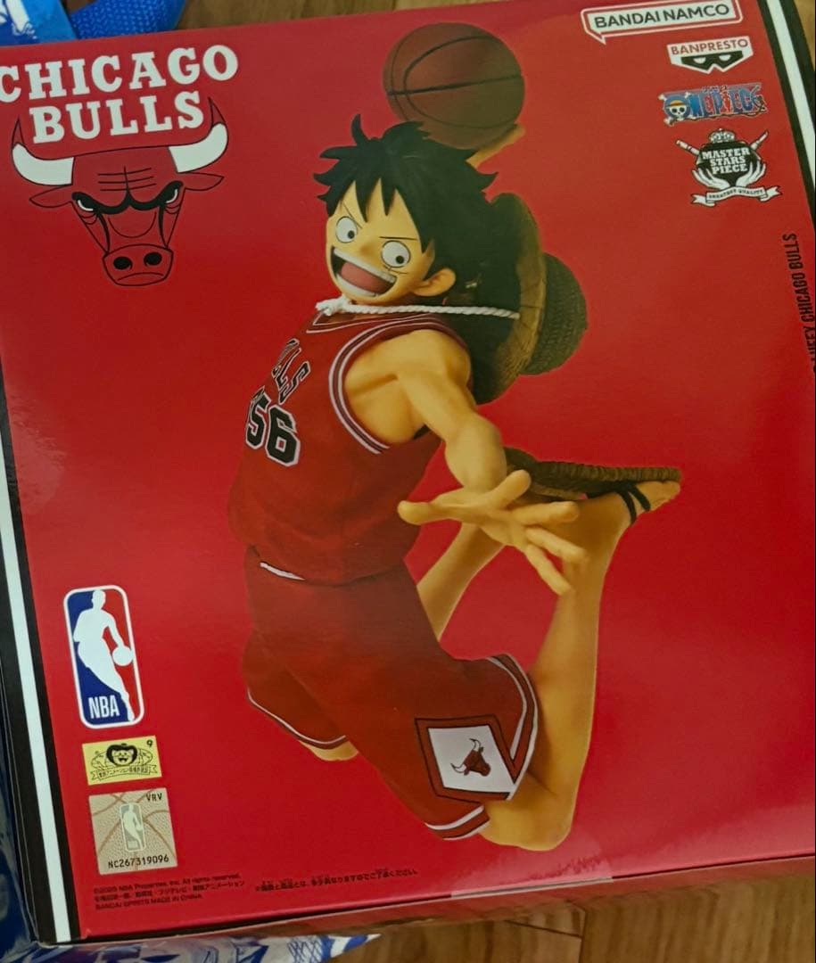 NBA ルフィ ワンピースベースショップ 6体セット ONE PIECE
