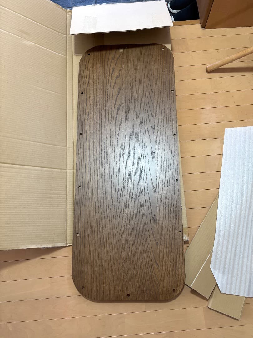 S700系 ダイハツ アトレー・木目調リヤゲートパネル（マホガニー）中古美品 アトレー インテリアパネル S700系 ハイゼットカーゴ 11ピースセット