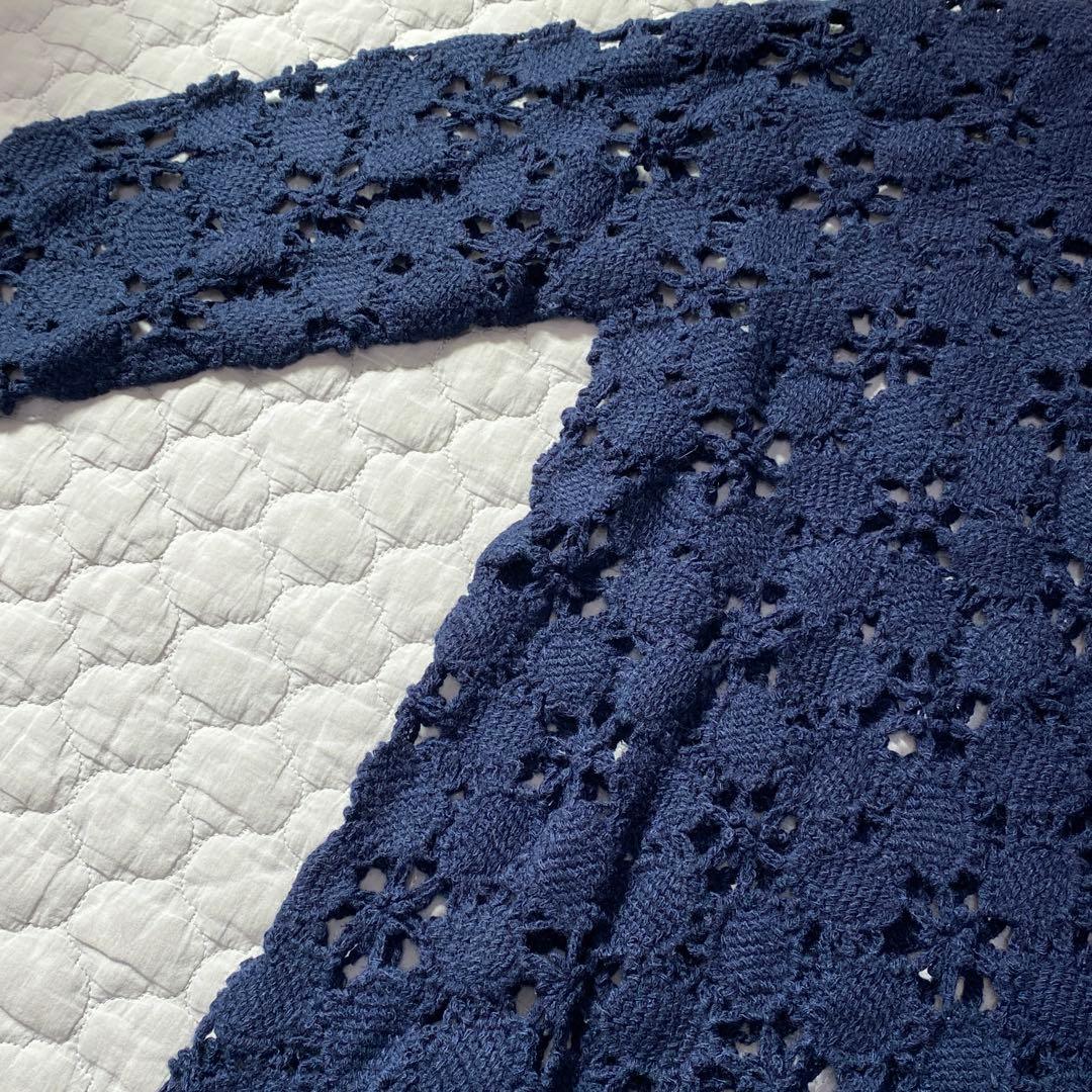 2000年製 ローブドシャンブルコムデギャルソン かぎ編みニット