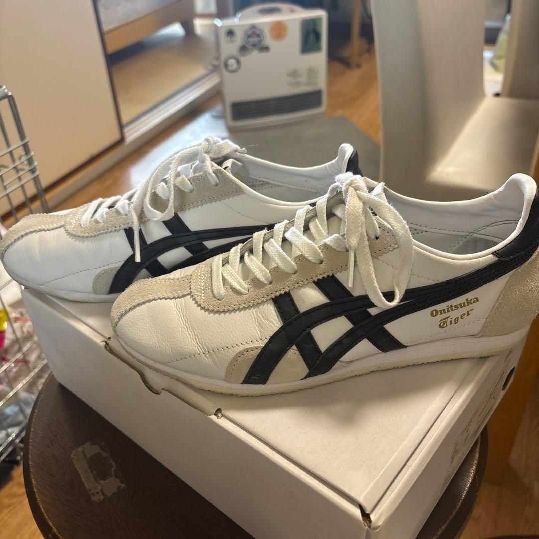 Onitsuka Tiger スニーカー ホワイト/ブラック - メルカリ