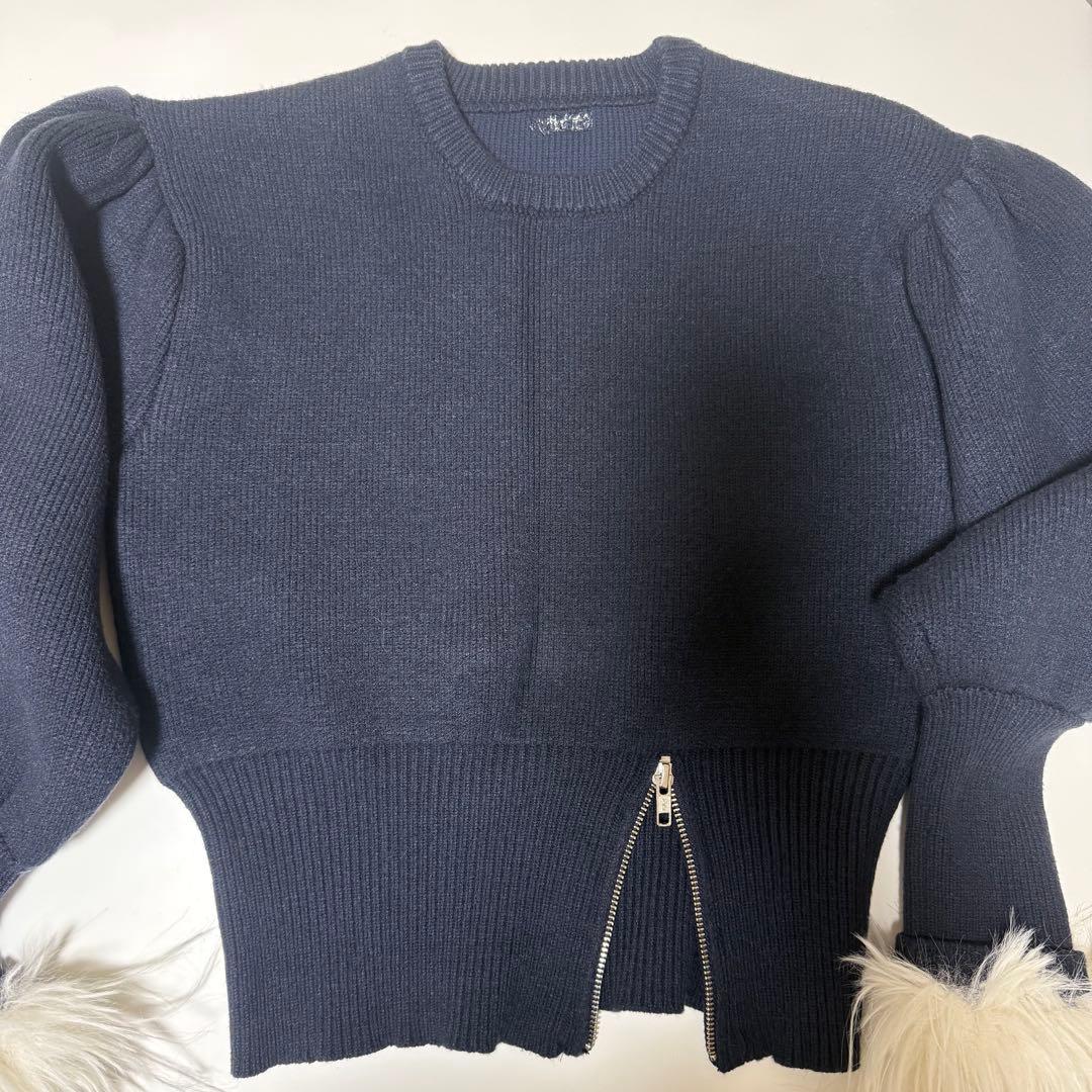 Bibiy ADELE FUR KNIT 正規品 - メルカリ