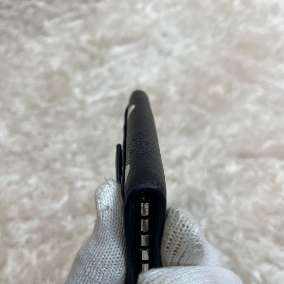 バレンシアガ BALENCIAGA キーケース 6連フック ドット 水玉 レザー