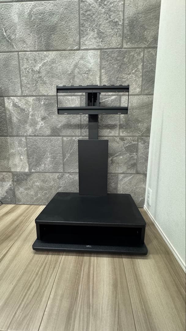テレビスタンド WALL B1 ボックス収納タイプ　サテンブラック 楽天市場】【20％ポイントバック！5%OFFクーポン】楽天ランキング1位