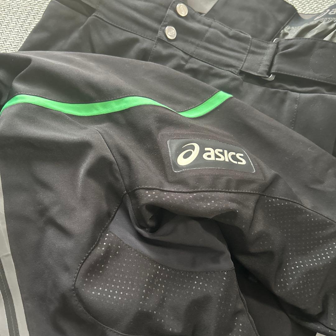 asics スキーウェア 上下セット メンズM 美品 数回使用 - メルカリ