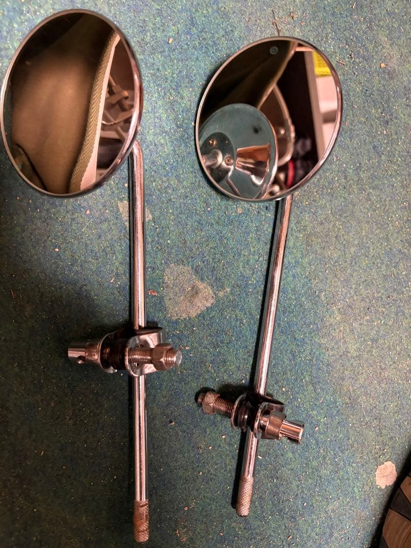 アサヒ風防ミラ付き