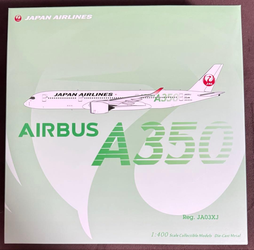 t*i様 JAL A350-900 1/400 飛行機模型 BJQ2053 JALUX企画品 (EVER RISE) JAL / 日本航空 1号機 A350-900