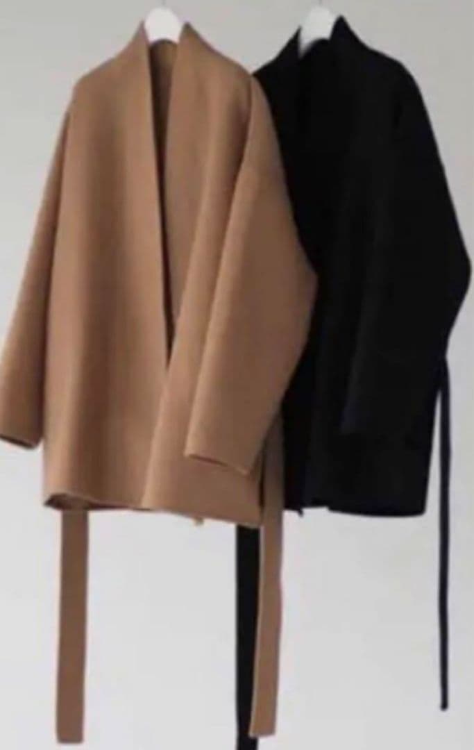 Na.e アリュールコートキャメル 難あり - メルカリ