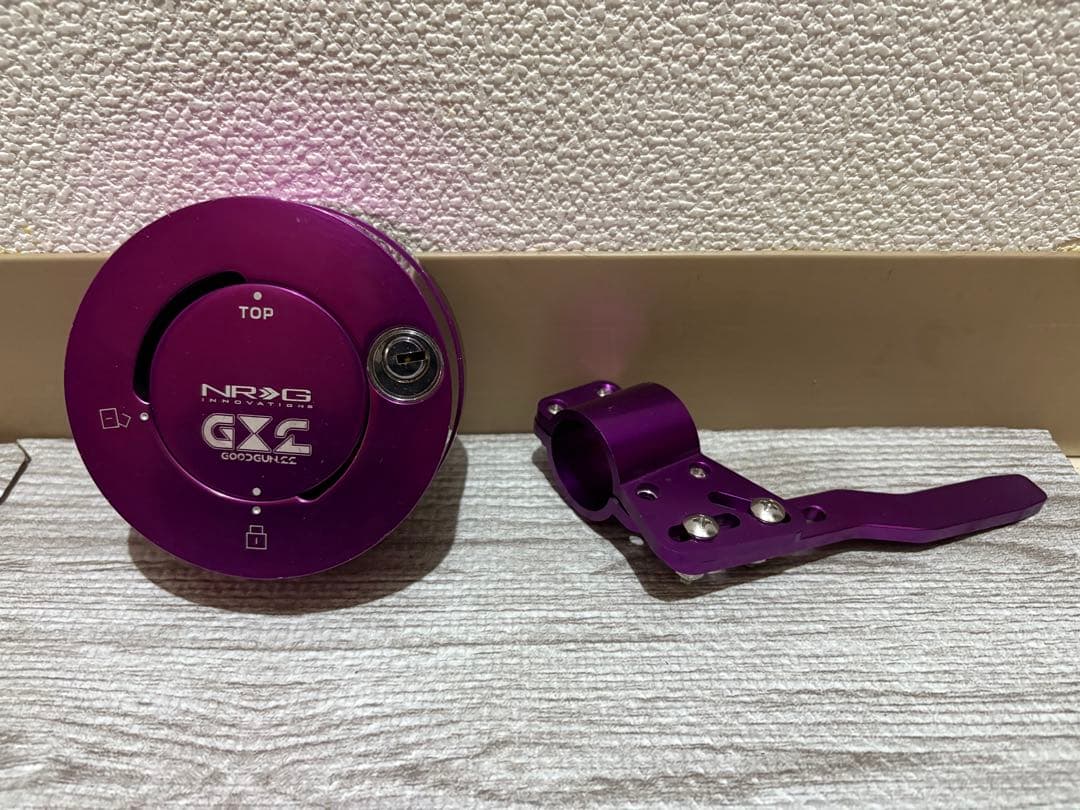 NRG✖︎GOODGUN クイックリリース　キーロックシステム　おまけ付き！ NRG✖︎GOODGUN クイックリリース キーロックシステム おまけ付き