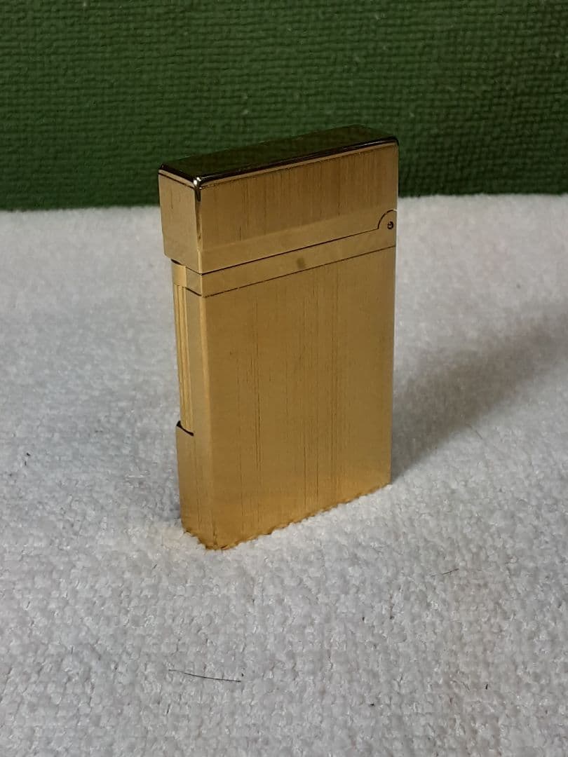 Chapado en Laton ゴールド ヘアライン Hg2 デュポンの音