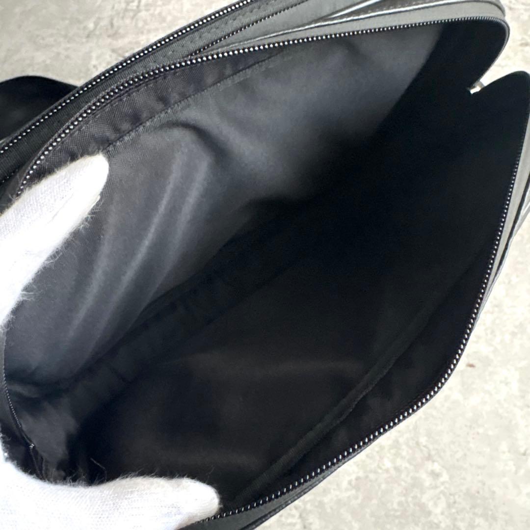 超高級 【のりぴ様】dunhill メタルタグ ショルダーバッグ グレイン