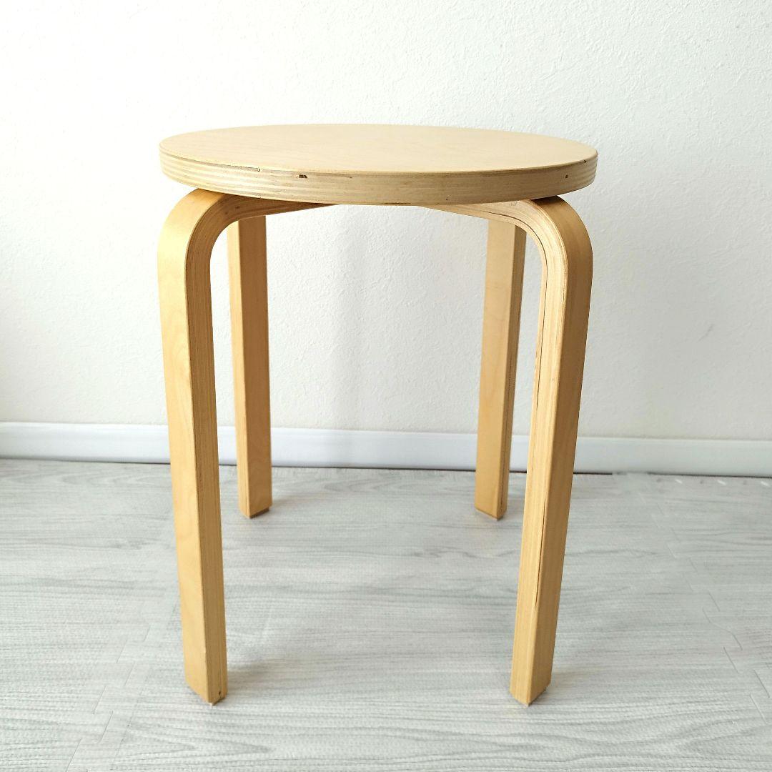 IKEA イケア FROSTA フロスタ 木製スツール 廃盤品 - メルカリ