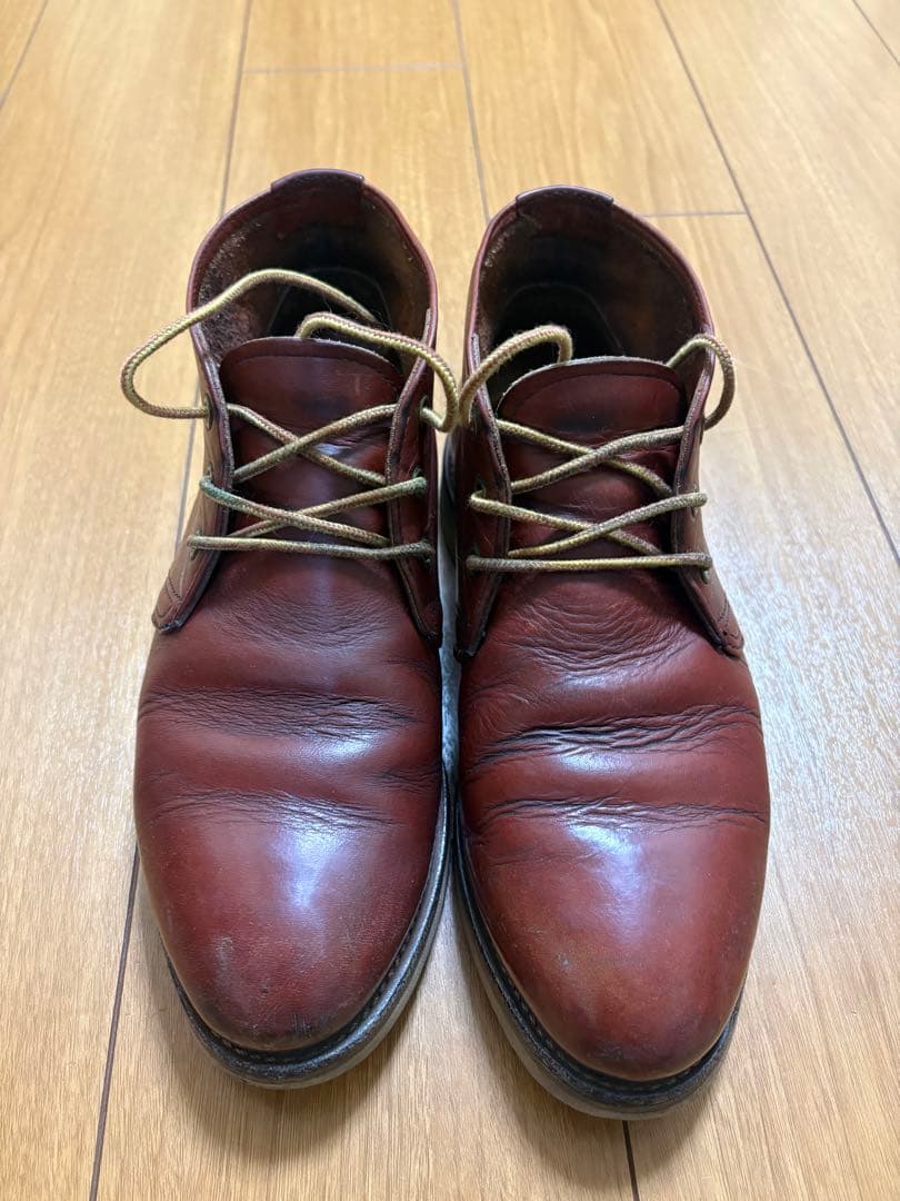 レッドウィング 8595 チャッカブーツ　赤茶 made in USA デッドストック☆USA製 REDWINGレッドウイング 8595 チャッカブーツ 赤