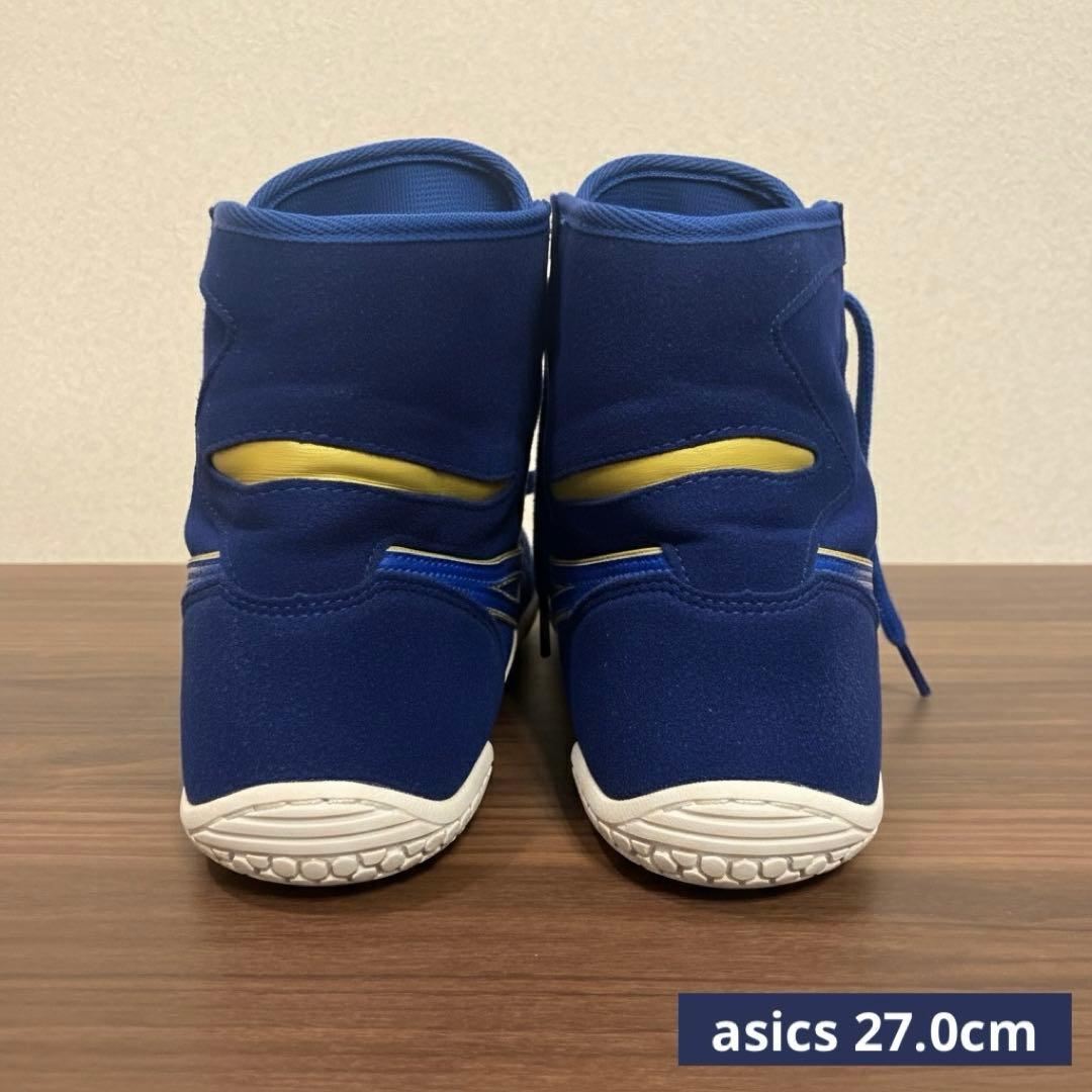 アシックス ボクシング/レスリングシューズ 27.0cm ブルー
