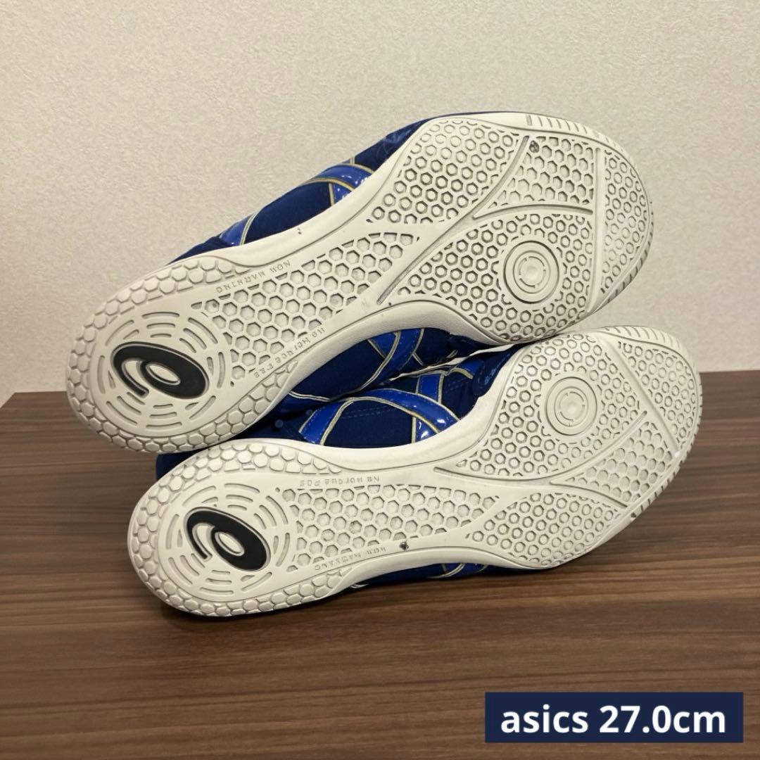 アシックス ボクシング/レスリングシューズ 27.0cm ブルー
