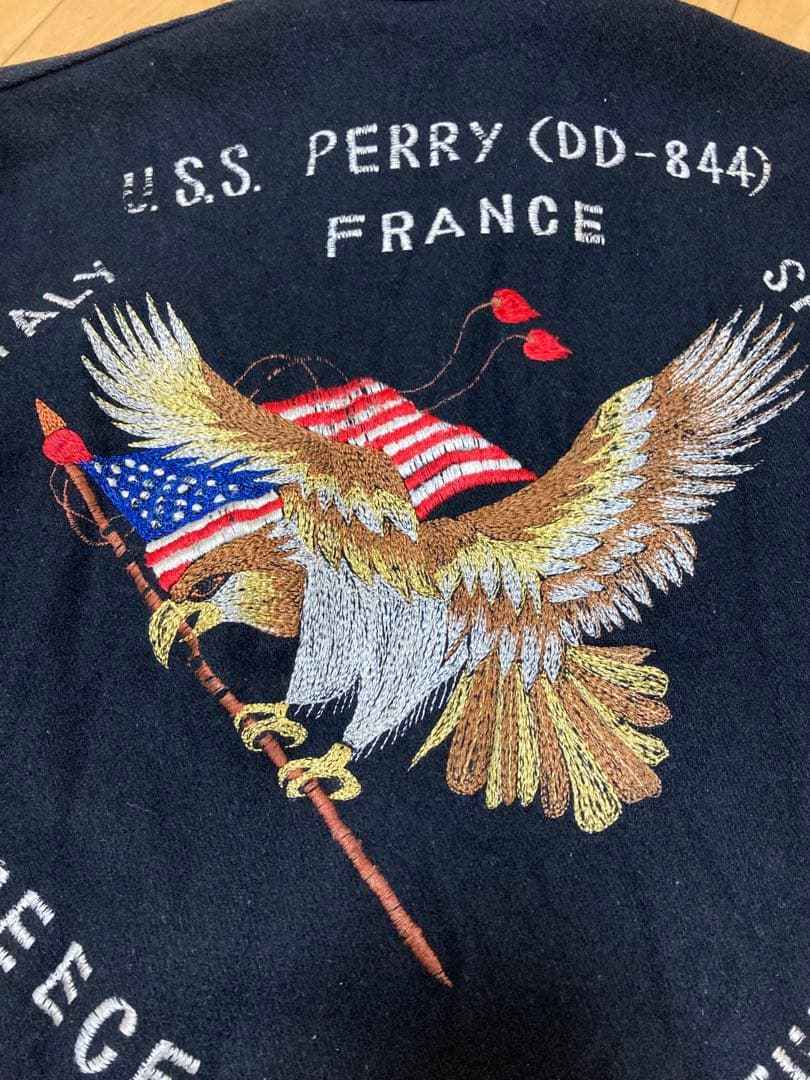 60s US NAVY ビンテージ ツアージャケット スーベニアジャケット