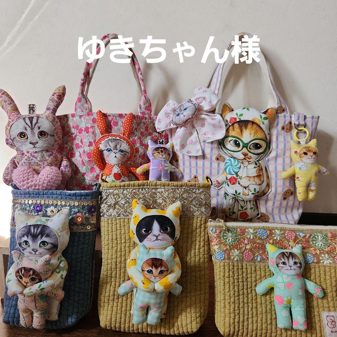 コヤンイサムチョン　にゃんにゃんサコッシュ　ハンドメイド コヤンイサムチョン ニャンサコッシュ ハンドメイド - メルカリ