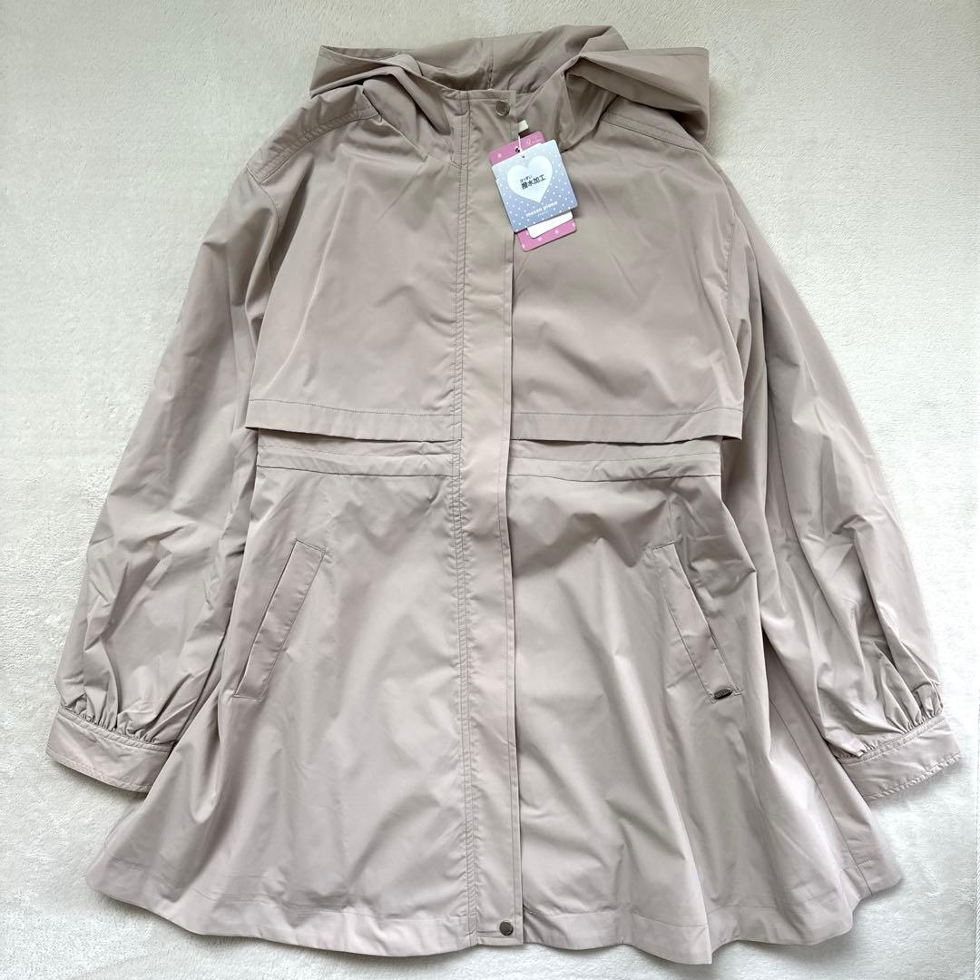 【mezzo piano junior】 新品 マウンテンパーカー L160 撥水】2WAYマウンテンパーカ（ブルゾン/ジャンバー） | mezzo piano