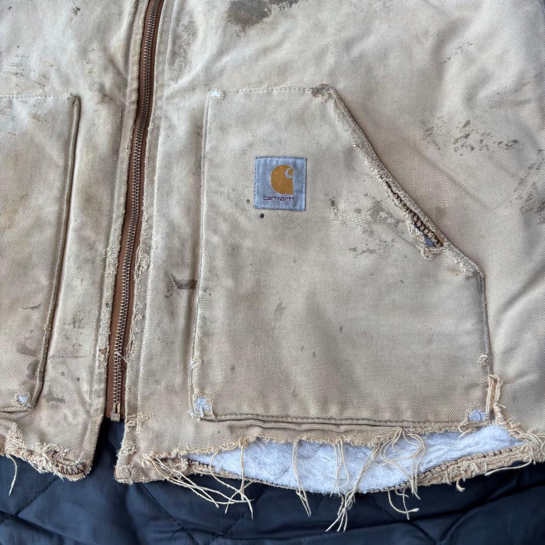 80s Carhartt ダックベスト ボロ TALL ヴィンテージ カーハート - メルカリ