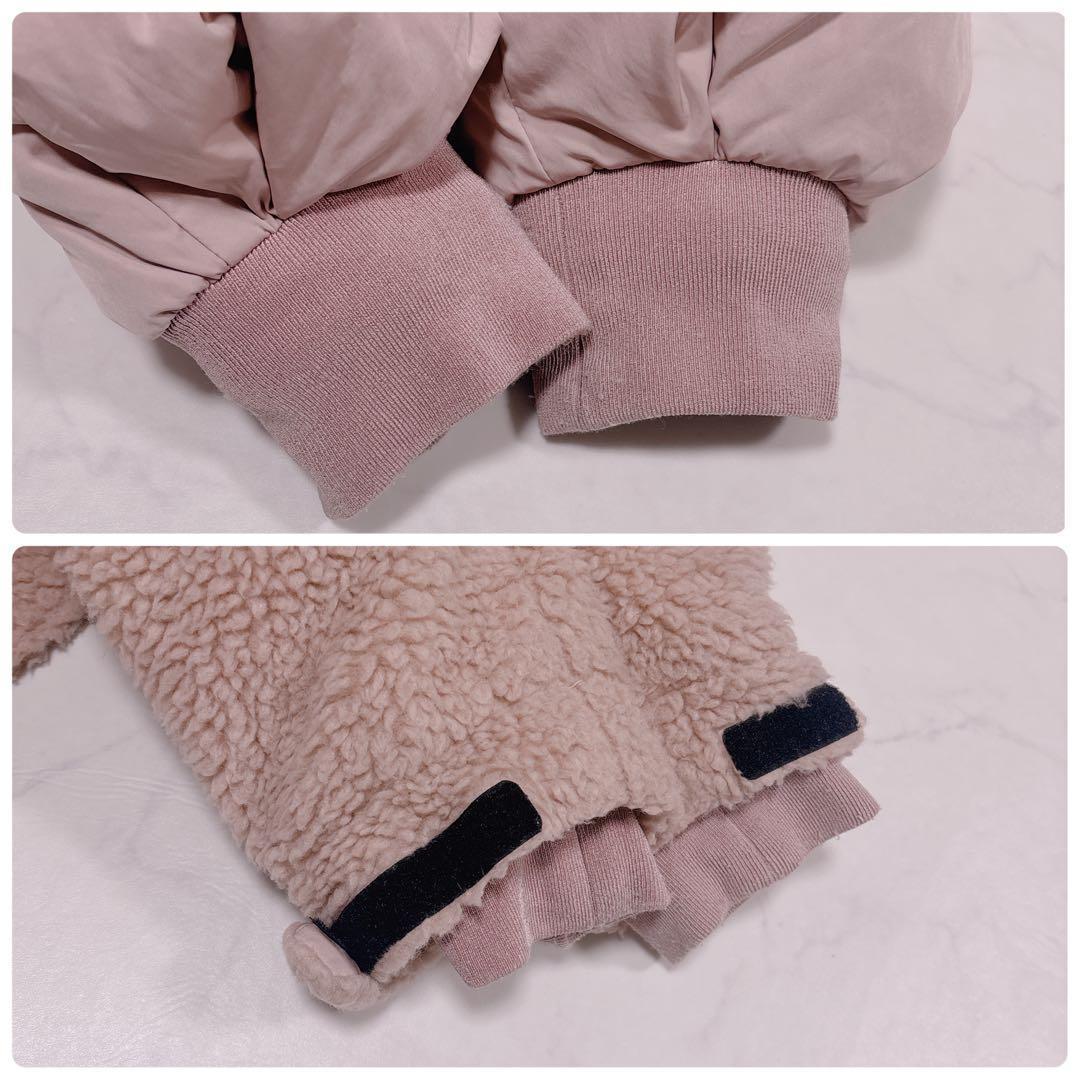 SNIDEL スナイデル 2way リバーシブルダウンボアコート ピンク - メルカリ