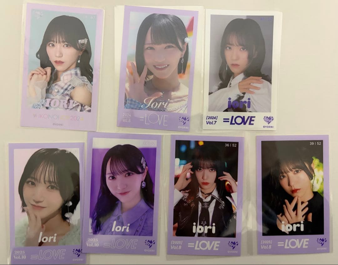 =*.様 ✨匿名配送✨＝LOVE イコラブ　野口衣織　ミニフォト LOVE イコラブ 野口衣織 ミニフォト あのコン あの子コンプレックス