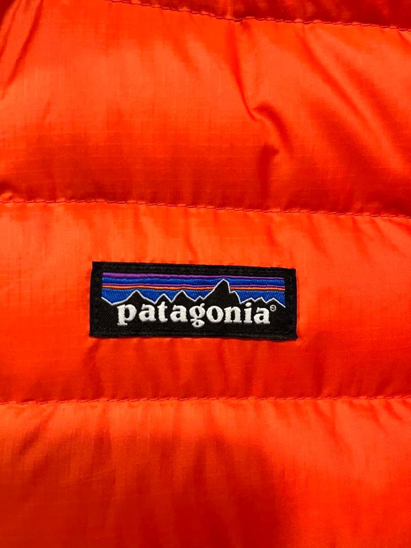 パタゴニア FA17 ダウン セーター ジャケット オレンジ モンベル