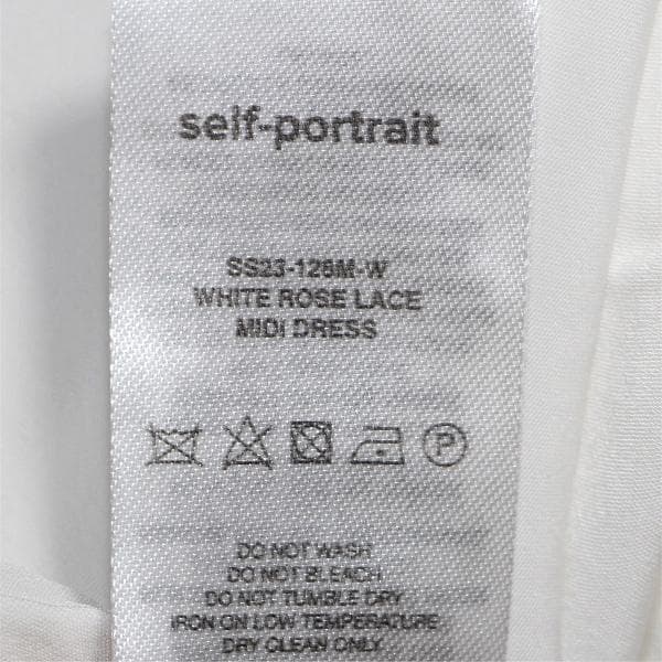 セルフポートレイト ワンピース ローズレース UK8 未使用 ROSE - メルカリ