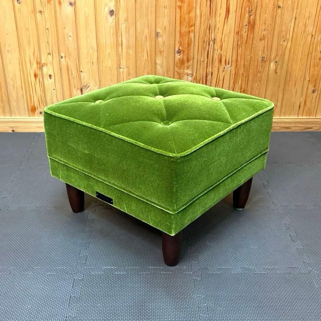 カリモク60 X36206 モケットグリーン オットマン カリモク60 オットマン モケットグリーン［X36206QD］ - カリモク60