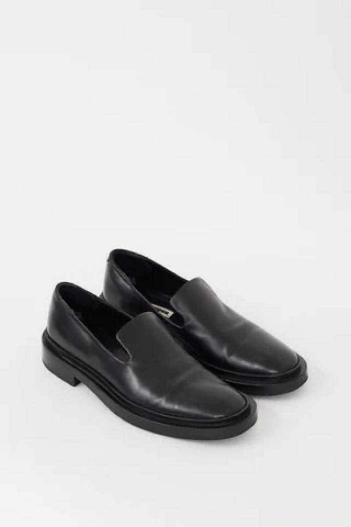 JIL SANDER Calf Leather Loafer ローファー 39 Jil Sander - Loafers in Black – Stoy