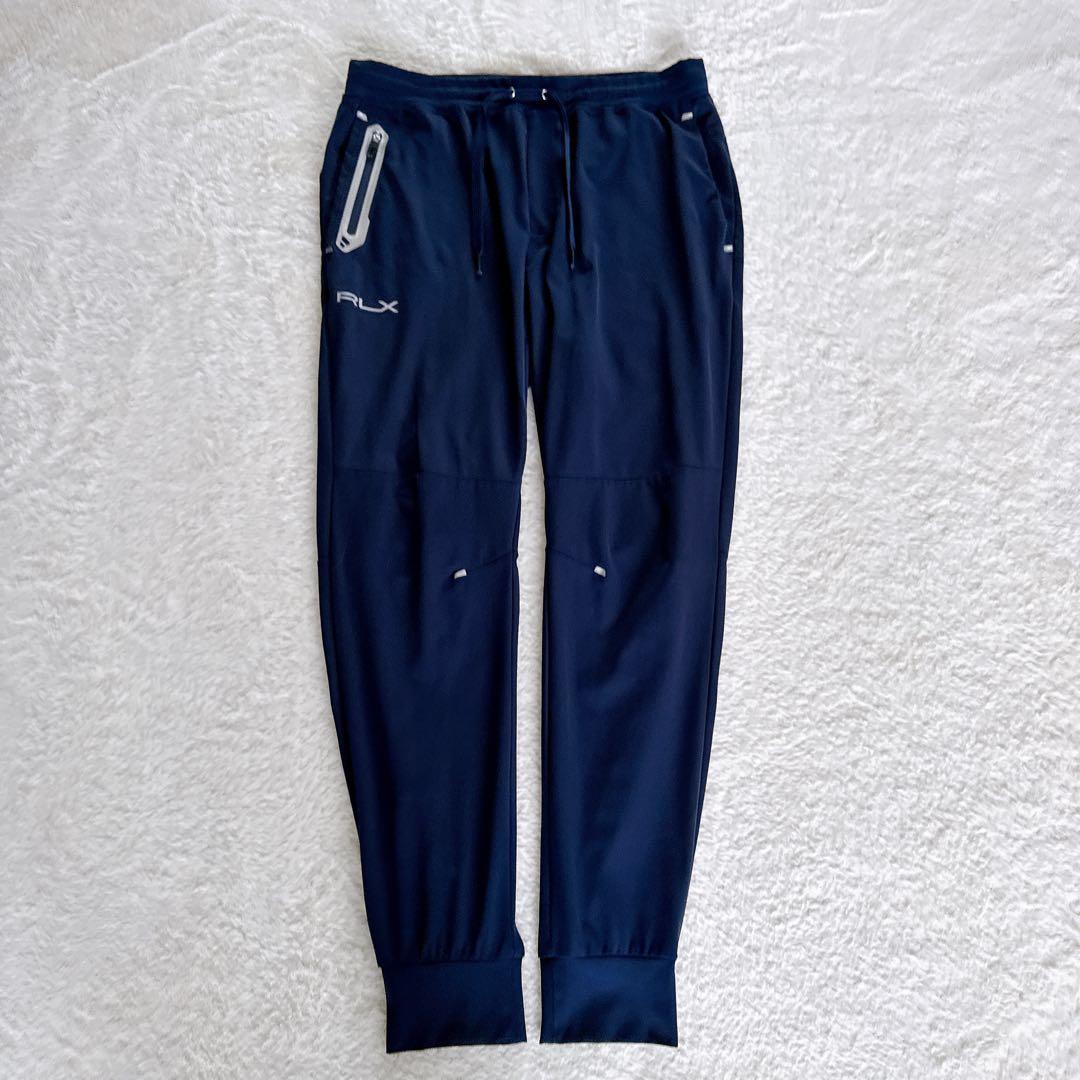 RLX】セットアップ ジップパーカー パンツ ネイビー系 上M下Sサイズ