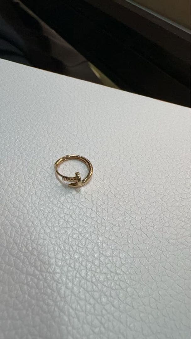 cfvhyky様専用 K18PG 8mm シングル フープピアス (ダイヤなし) - メルカリ