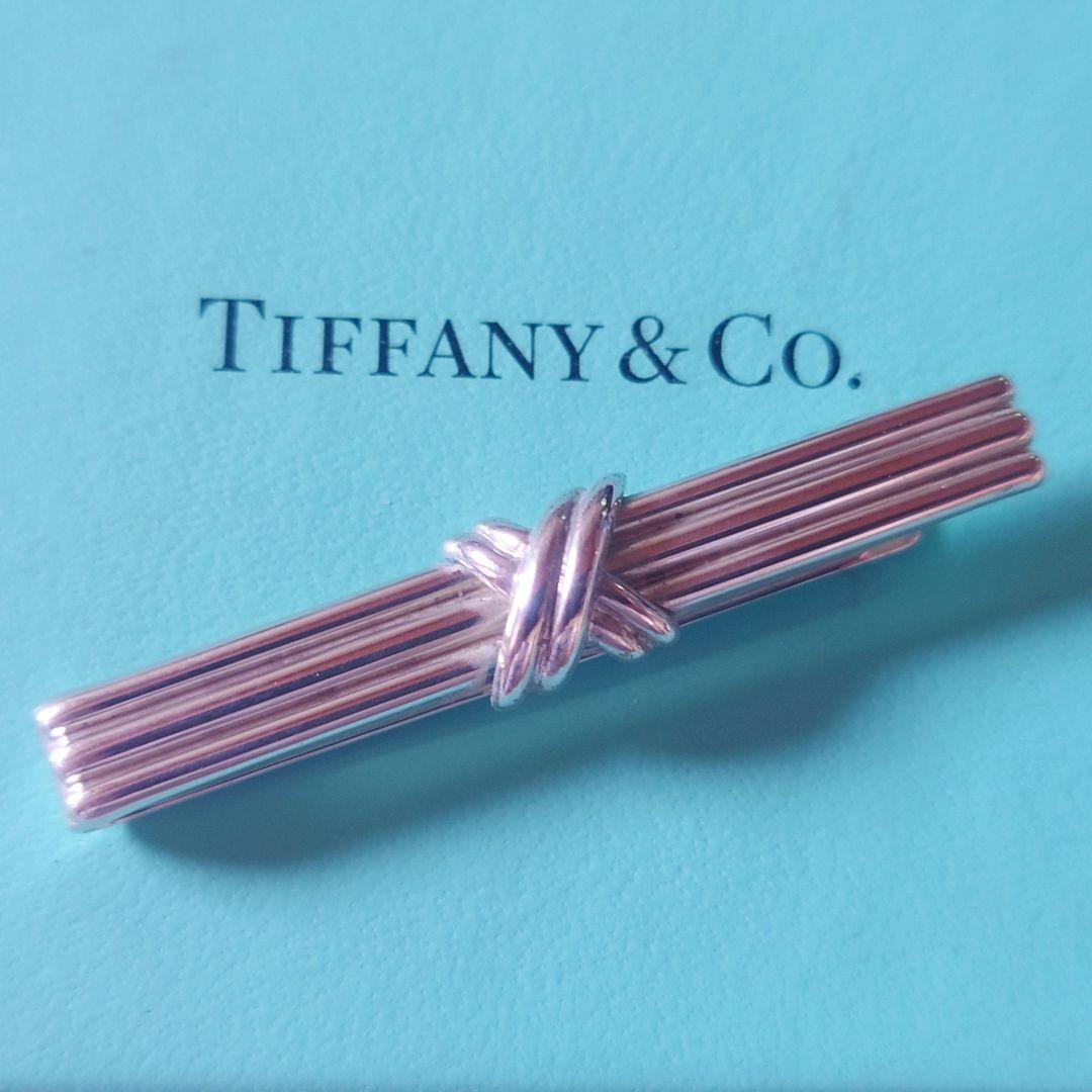 極美品 ティファニー ネクタイピン シグネチャークロス 1992 シルバー925 極美品 ティファニー シグネチャークロス ネクタイピン 1992 シルバー