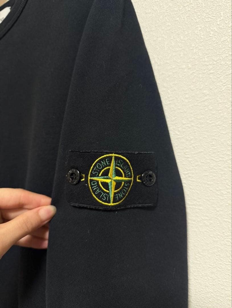 ブランド: STONE  - 色: ブラック -デザイン: ロゴ刺繍