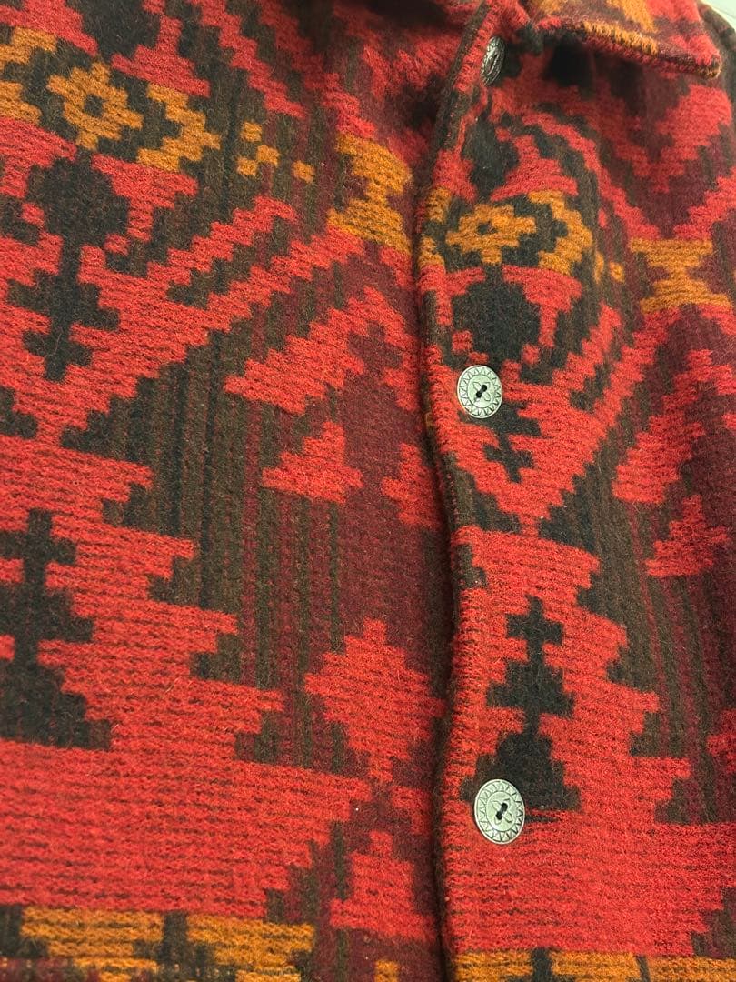 ウールリッチ USA製 ジャケット コンチョ ナバホ ネイティヴ キムタク