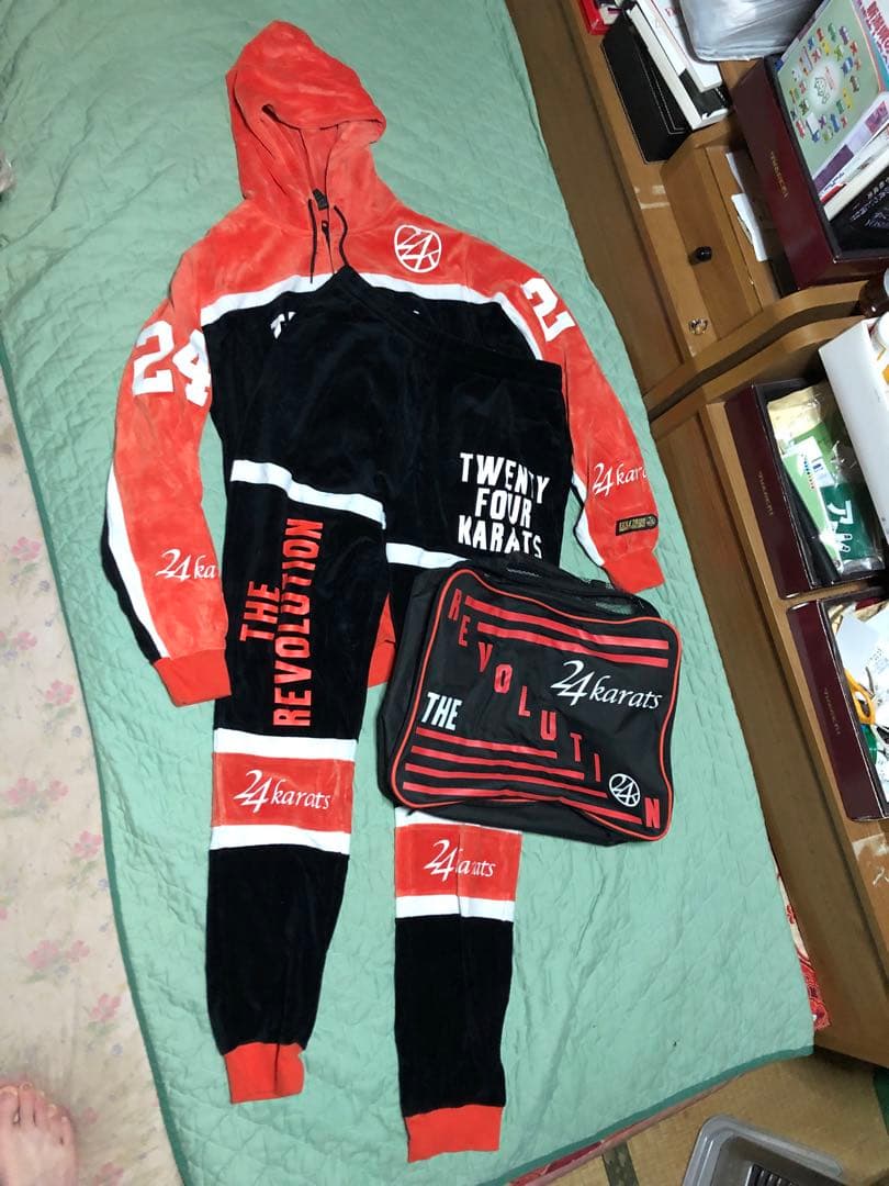 24karats ジャージ セットアップ オレンジ XL EXILE 三代目 - メルカリ