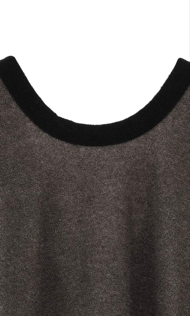 《CLANE》PILE FLARE TANK TOPS