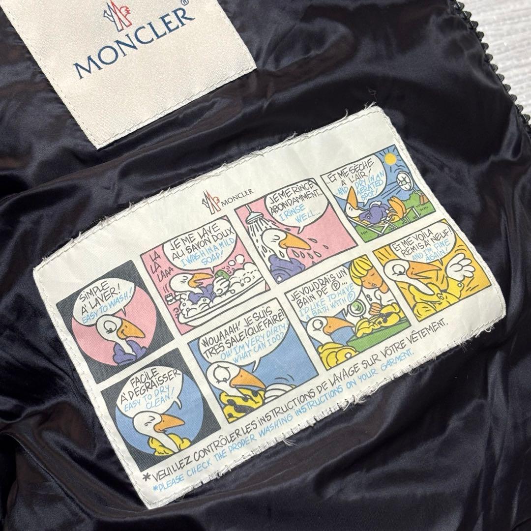 希少】モンクレール エドワード EDWARD サイズ3 ブラック